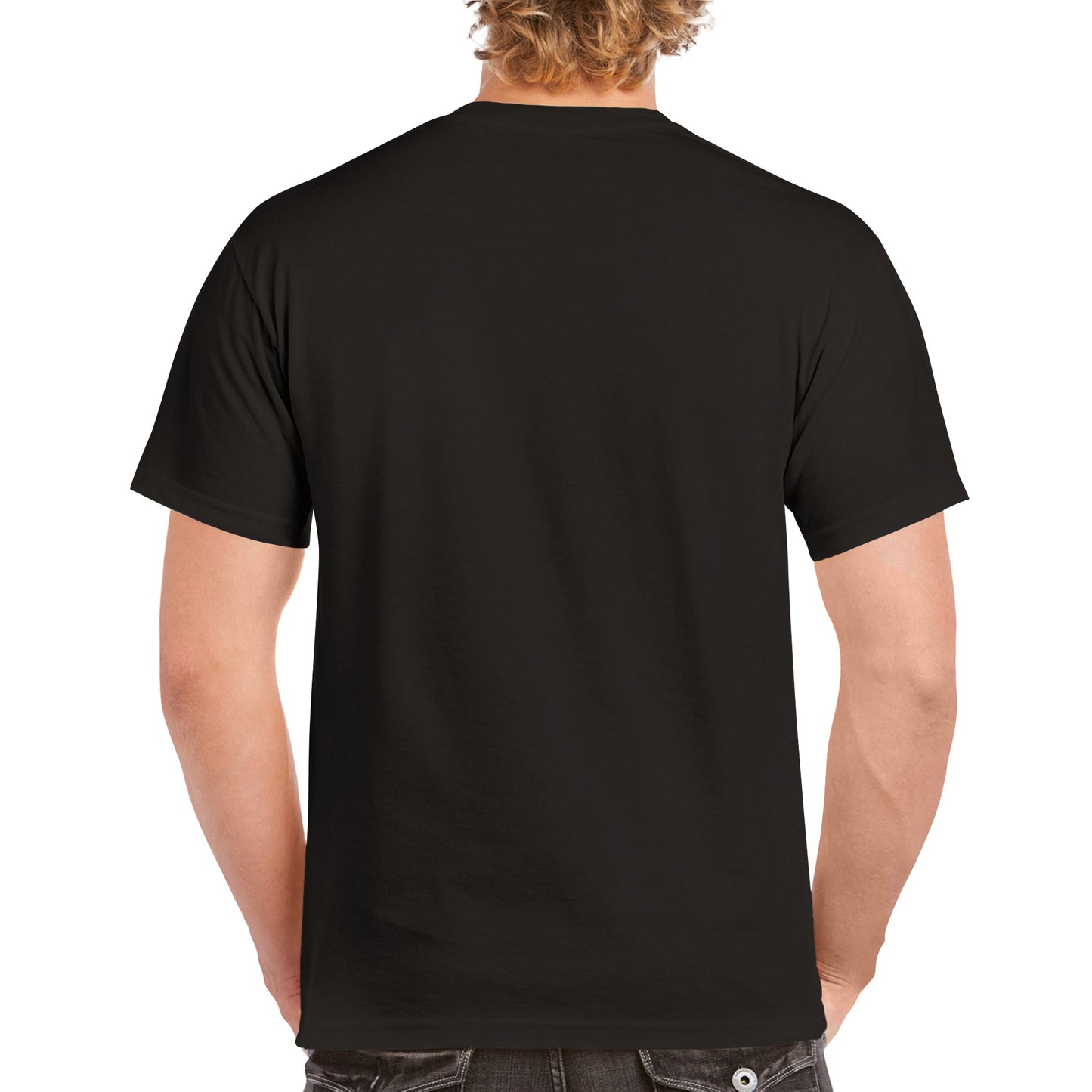 Heavyweight Black Unisex Crewneck T-shirt