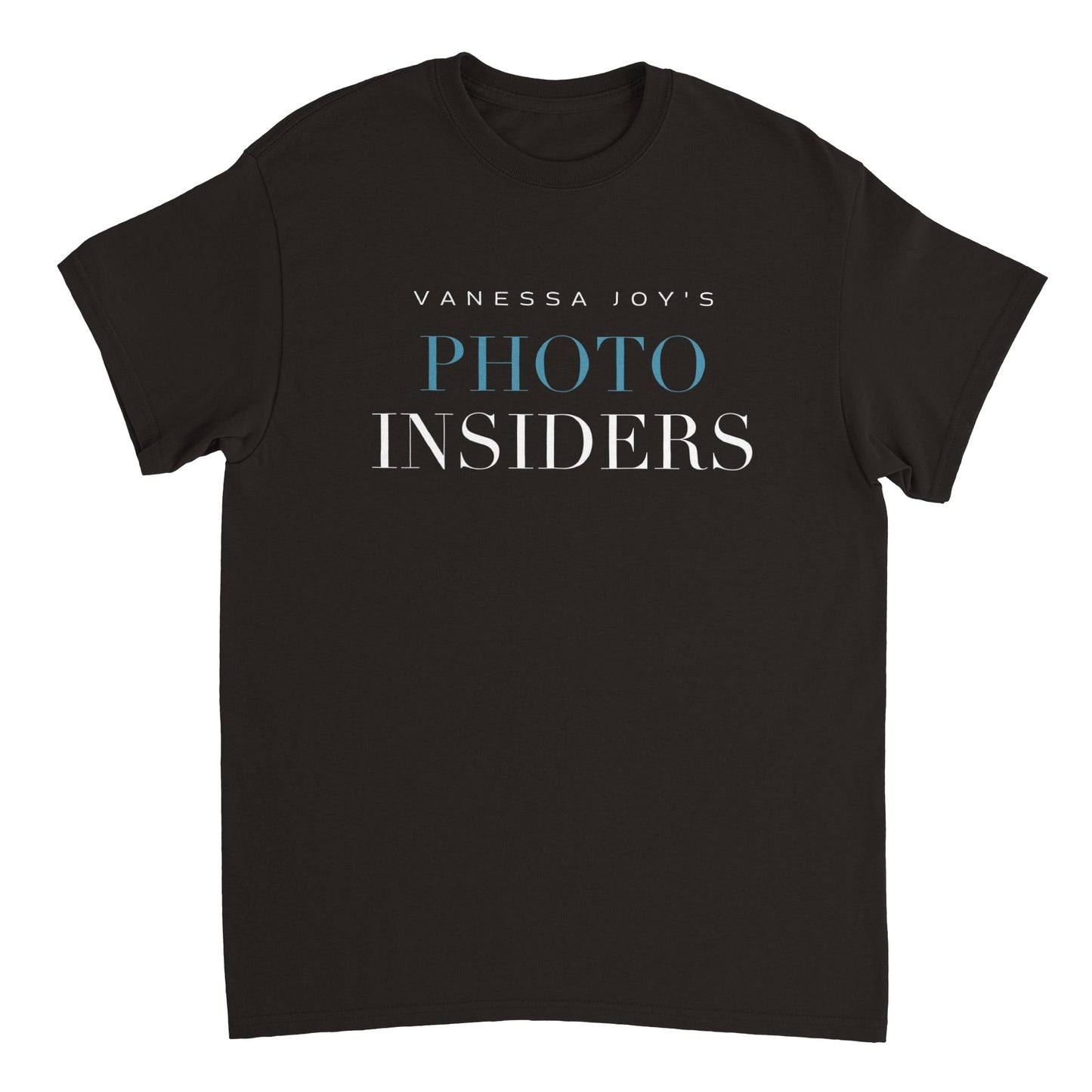 Heavyweight Black Unisex Crewneck T-shirt