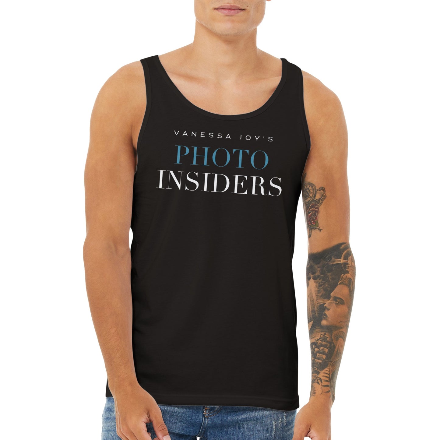 Premium Black Unisex Tank Top