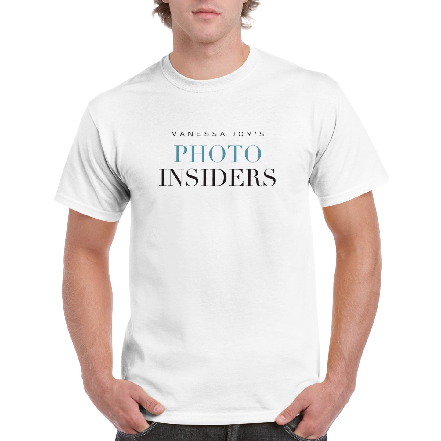 Heavyweight White Unisex Crewneck T-shirt