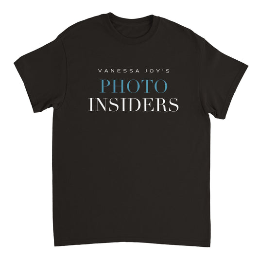 Heavyweight Black Unisex Crewneck T-shirt