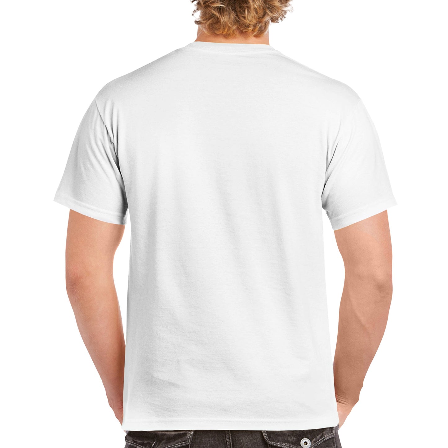 Heavyweight White Unisex Crewneck T-shirt